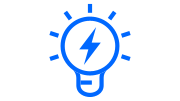 ENERGY savings Impact blue RGB