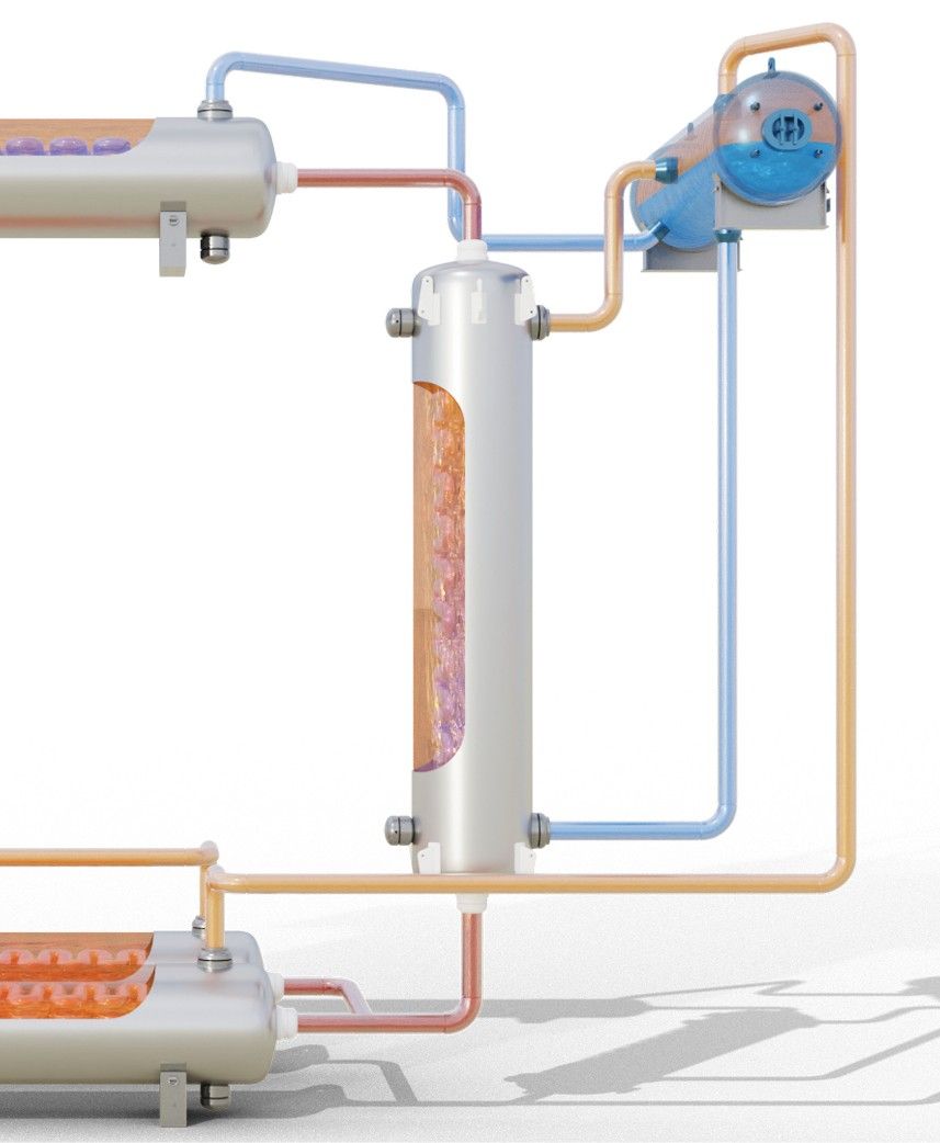 Header and coil steam generator 1