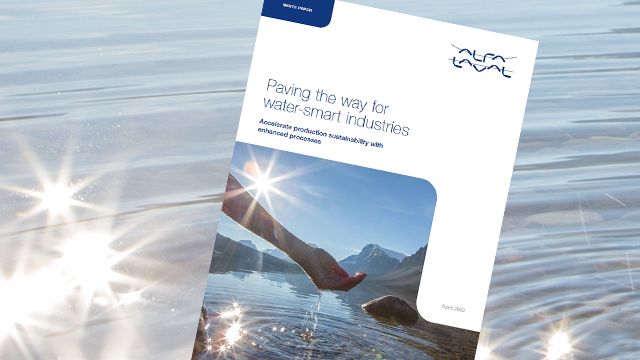 efficacit&eacute; hydrique avec le programme Optimize d'Alfa Laval